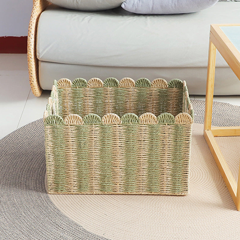 Storage Basket with Wave Rim | High & Bury