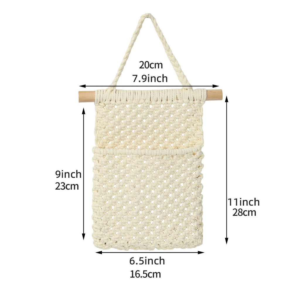 Macrame Wall Organizer | High & Bury