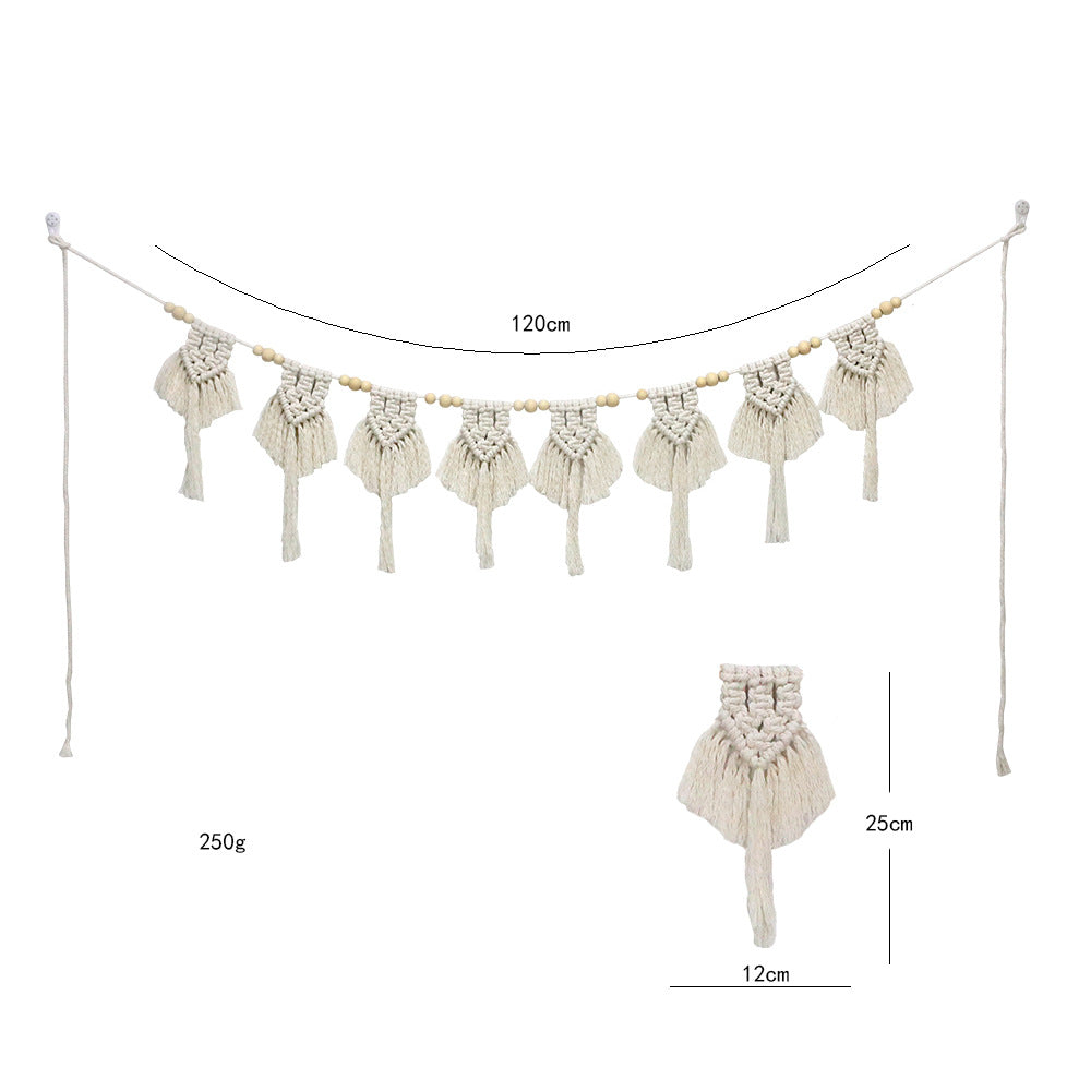 Decorative Macrame Garland Wall Hangings | High & Bury