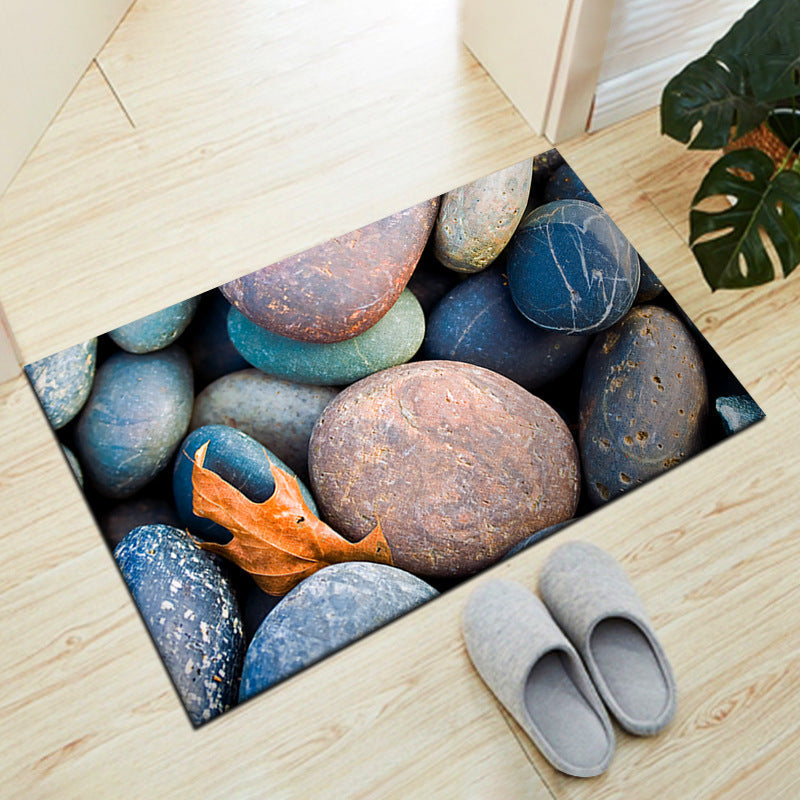 Stone-Inspired Decorative Floor Mat | High & Bury