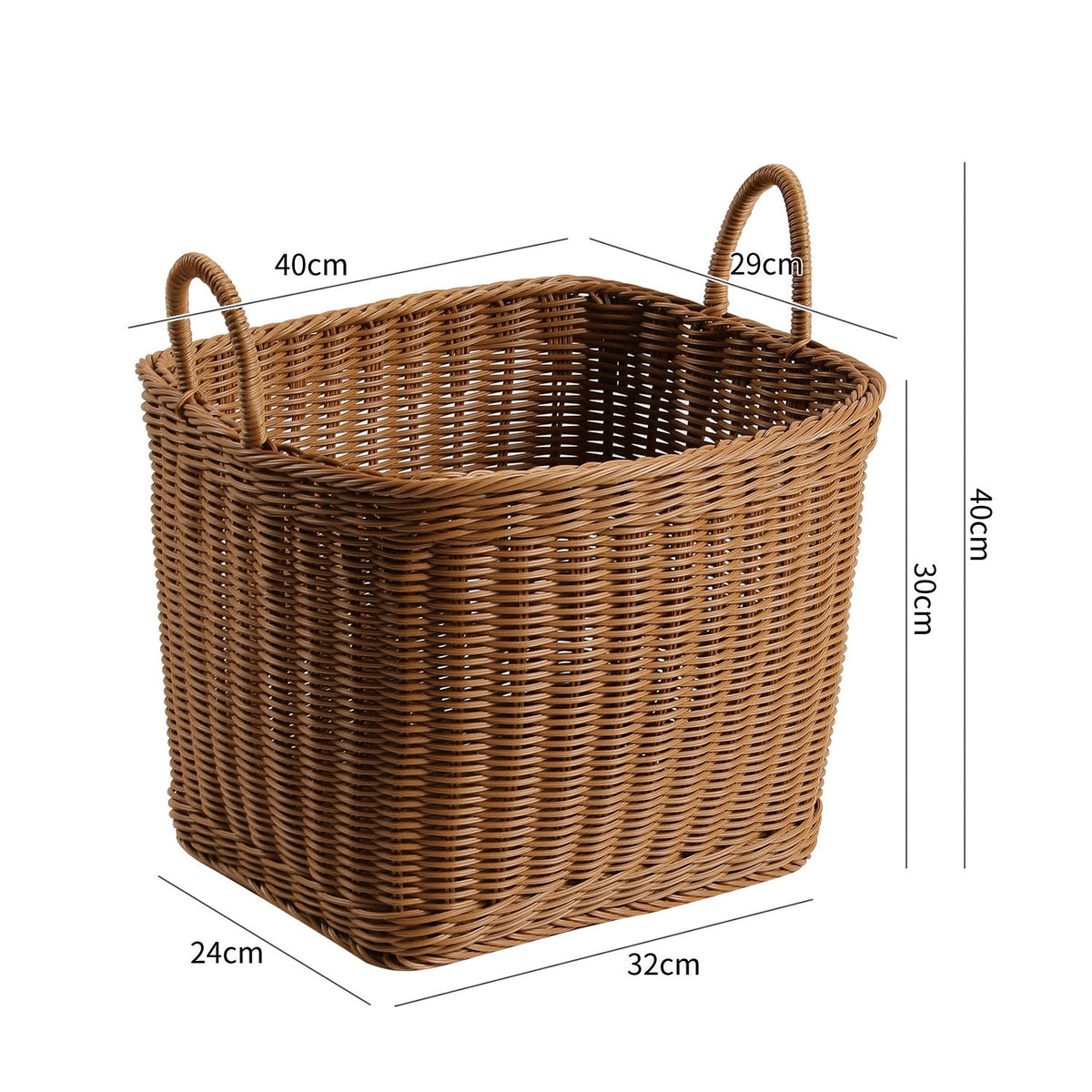 Decorative Storage Container Handwoven | High & Bury
