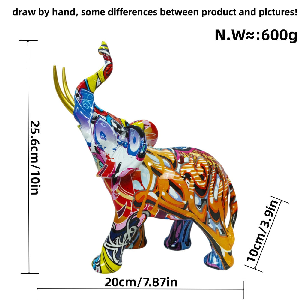 Artistic Elephant Figure | High & Bury