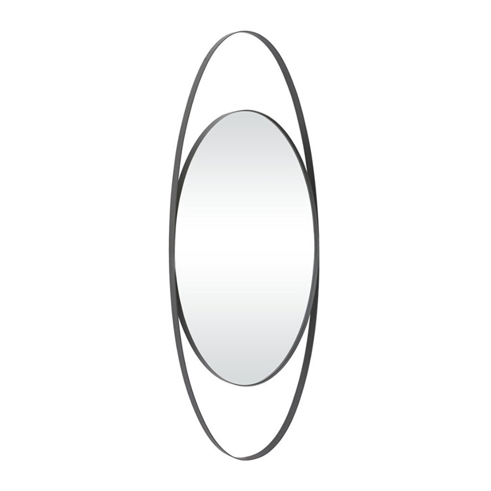 Modern Oval Decorative Wall Mirror | High & Bury