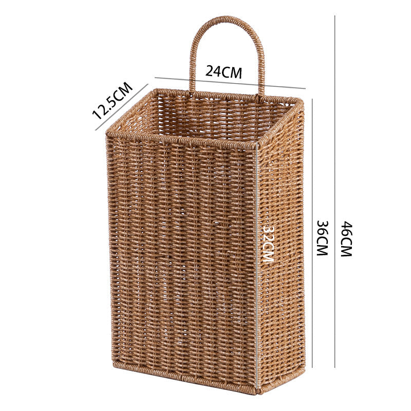 Handmade Natural Willow Storage Basket | High & Bury
