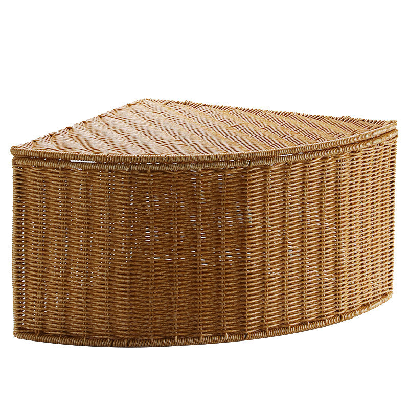 Handcrafted Decorative Corner Storage Basket | High & Bury