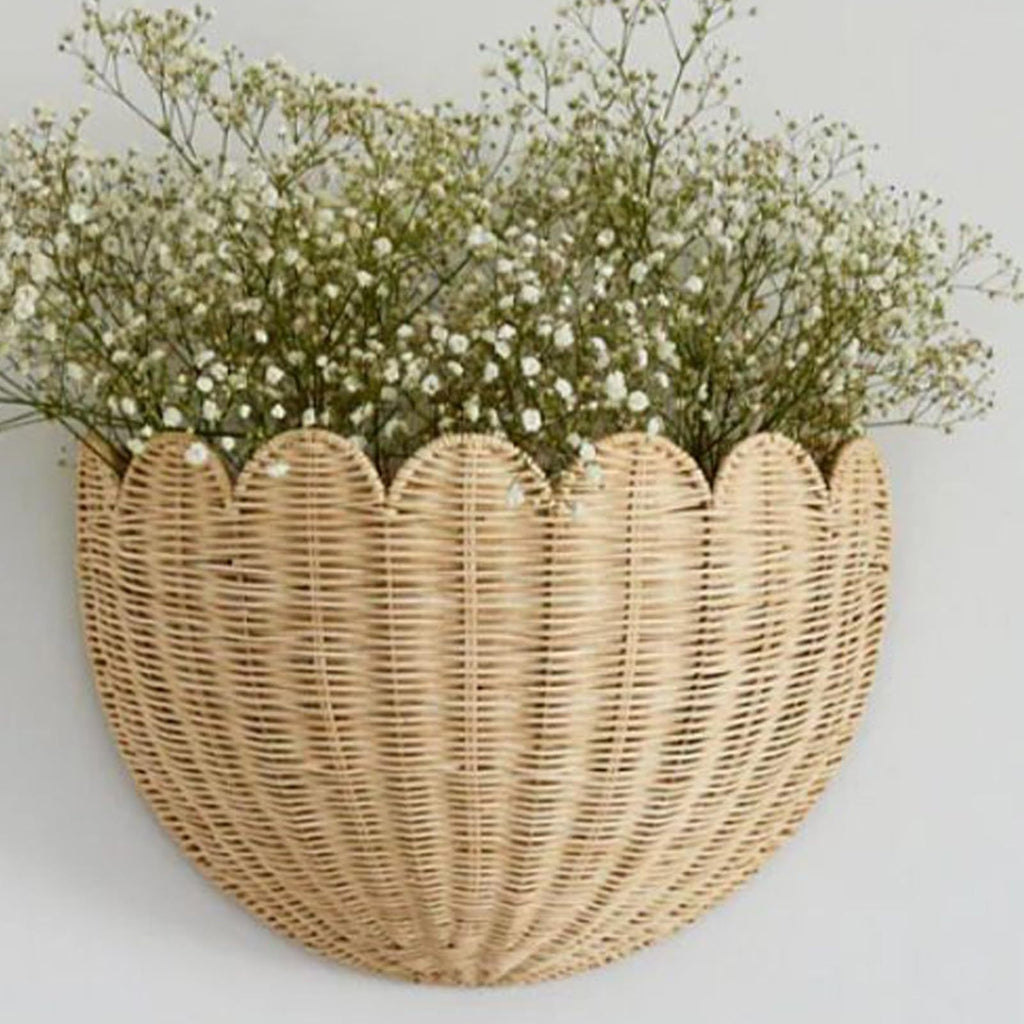 Playful Decorative Basket in Shell Design | High & Bury