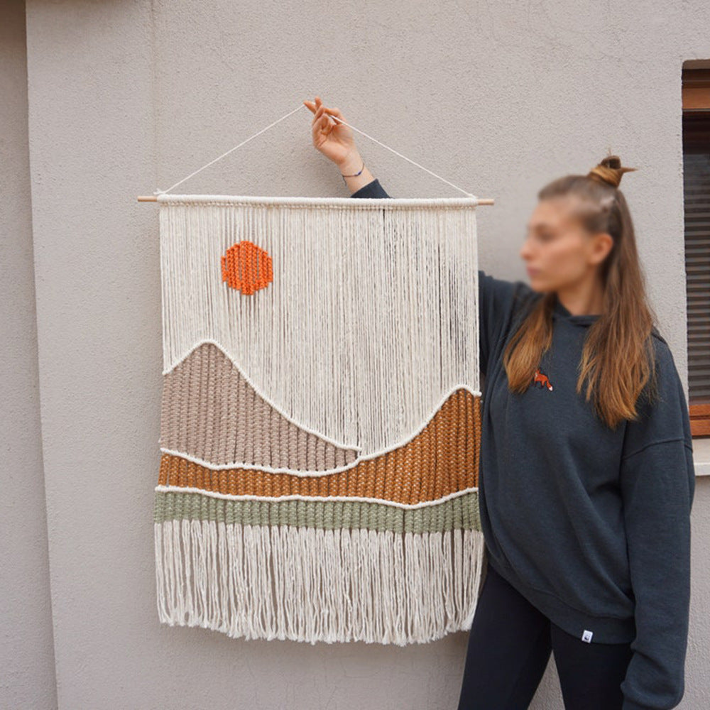 Macrame Wall Decoration Model Aj5P | High & Bury