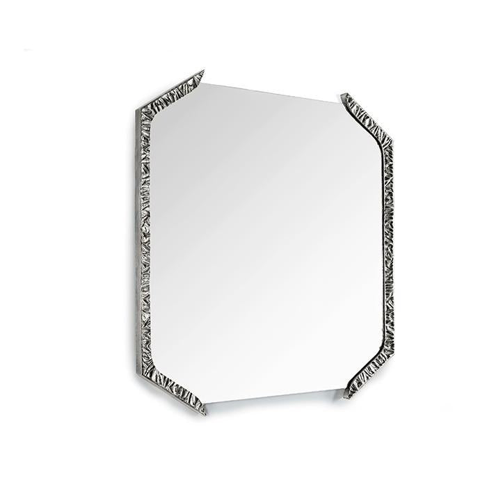 Decorative Wall Mirror with Filigree Metal Frame | High & Bury