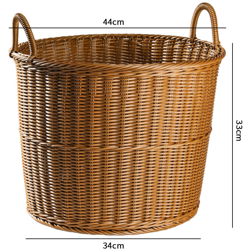 Handcrafted Decorative Basket made of Willow | High & Bury