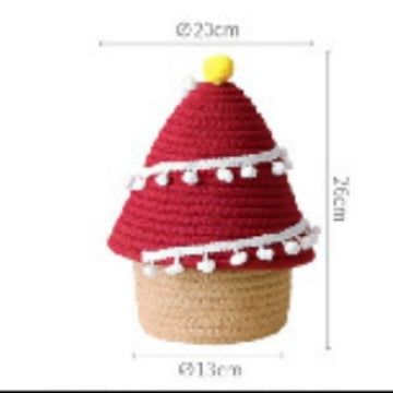 Decorative Christmas Tree Basket | High & Bury