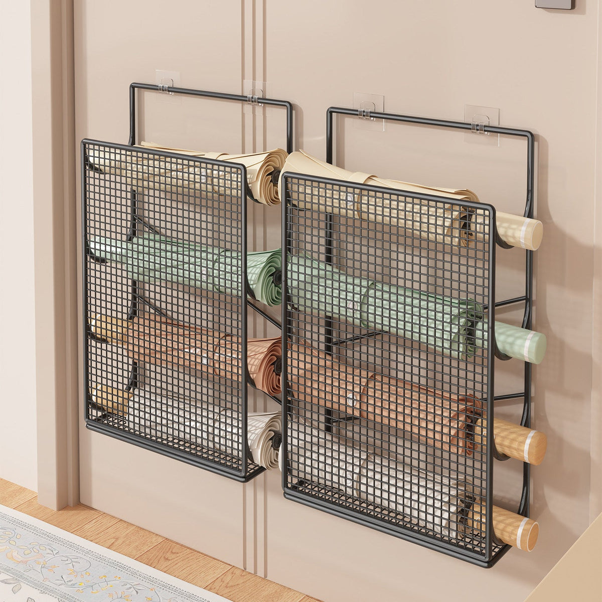 Wall-Mounted Roll Paper Organizer | High & Bury