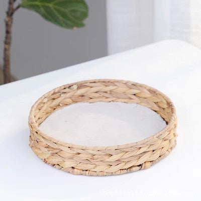 Braided Storage Basket Soft Textile Stackable | High & Bury