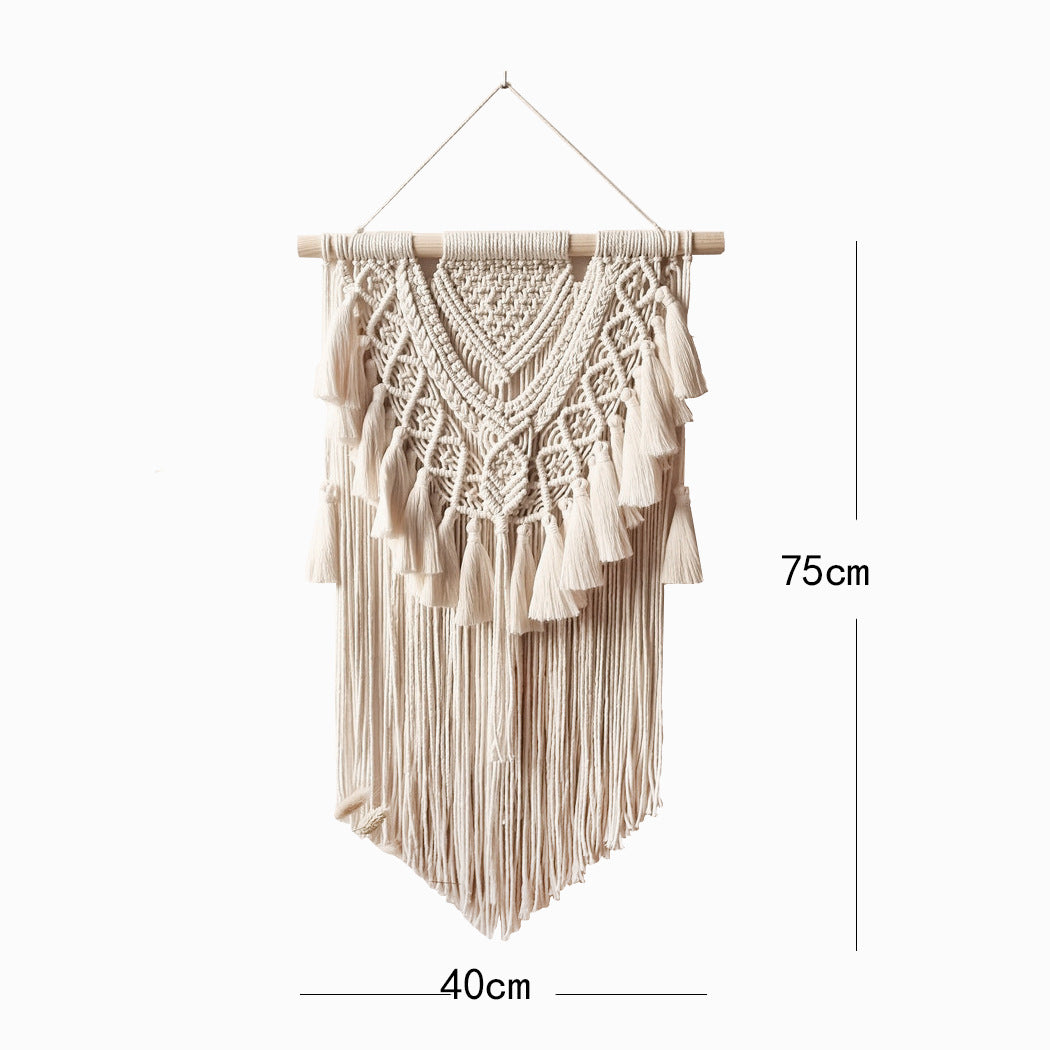 Elegant Macrame Wall Hanging in Bohemian Style | High & Bury