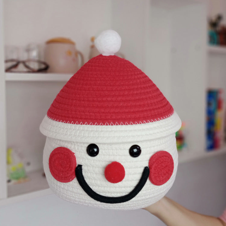 Decorative Santa Claus Basket | High & Bury