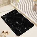 Marble Effect Bathroom Mat | High & Bury