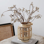 Decorative Lamp Shade made of Natural Bamboo | High & Bury