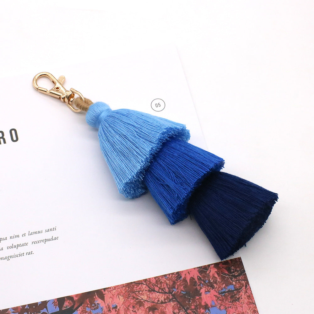 Decorative Macrame Keychain | High & Bury