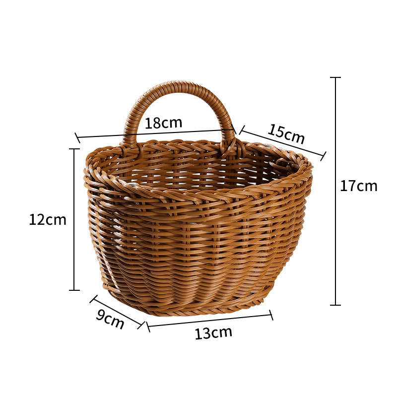 Hand-Woven Decorative Storage Basket | High & Bury