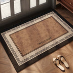 Checkerboard Pattern Welcome Mat | High & Bury