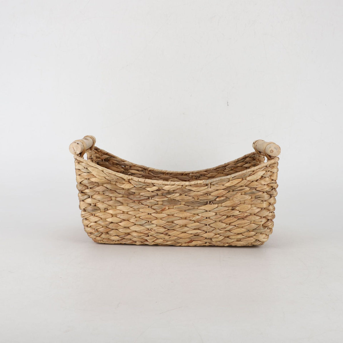 Storage Basket Beige Green | High & Bury