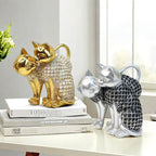 Decorative Figure Silver Gold | High & Bury