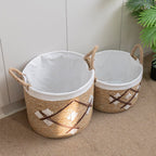 Storage Basket with Decorative Pattern | High & Bury