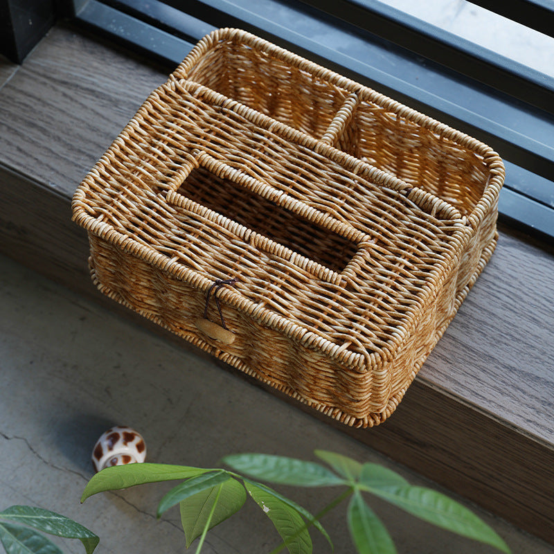 Handwoven Multi-Part Storage Basket | High & Bury