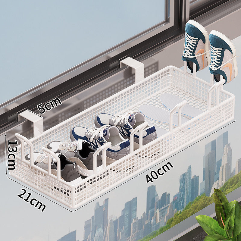 Adjustable Shoe Organizer for the Door | High & Bury
