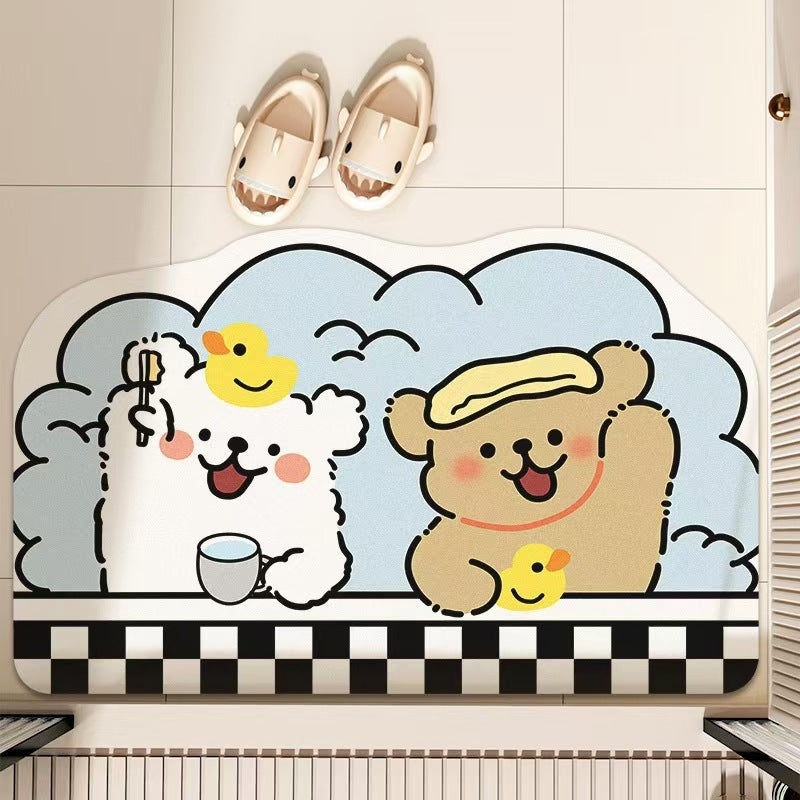 Cartoon Bath Mat | High & Bury