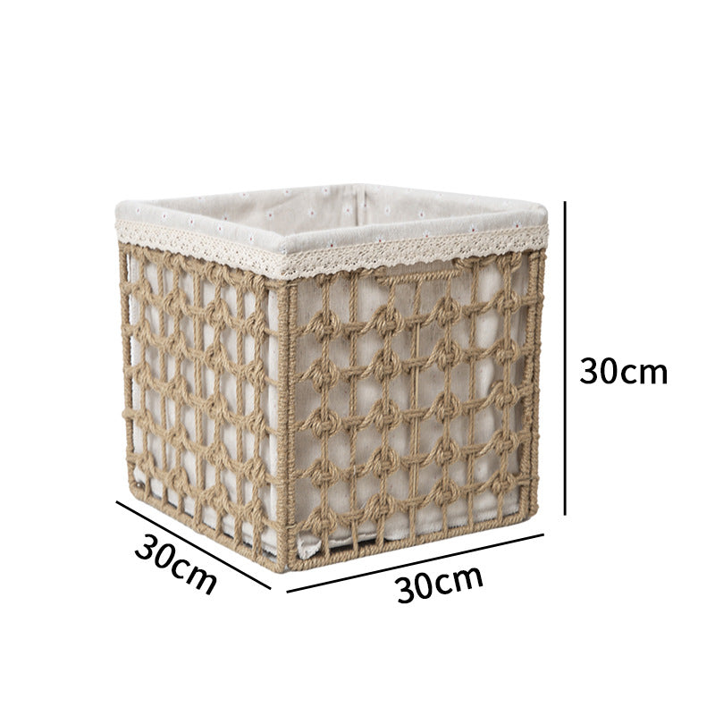 Storage Basket made of Woven Material Model Vcoj | High & Bury