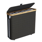 Storage Basket Soft Textile Wood | High & Bury