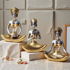 Zenart Statue Gold Silver | High & Bury