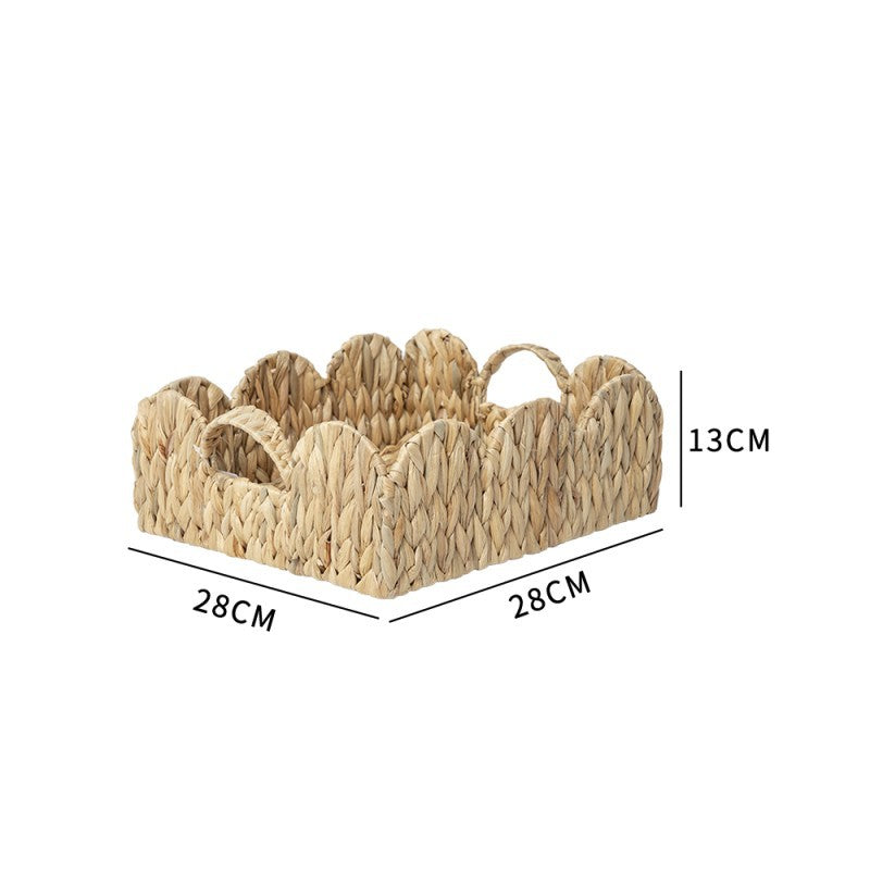 Decorative Braided Basket | High & Bury