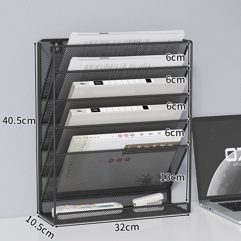 Mesh Document Organizer Rack | High & Bury