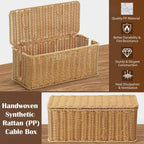 Practical Electronics Organizer Basket | High & Bury