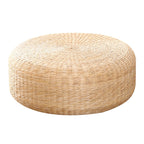 Elegant Cow Pouf made of Natural Materials | High & Bury