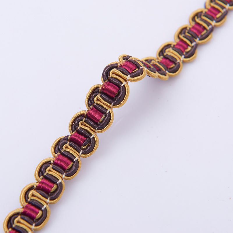 Decorative Embroidery Polyester Textile | High & Bury