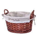 Basket with Fabric Insert | High & Bury