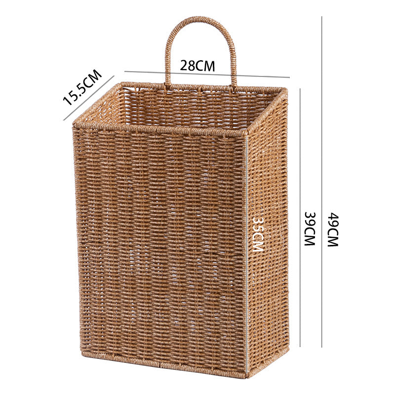 Handmade Natural Willow Storage Basket | High & Bury