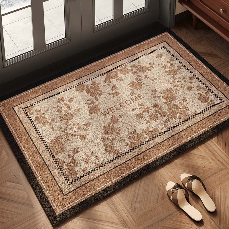 Checkerboard Pattern Welcome Mat | High & Bury
