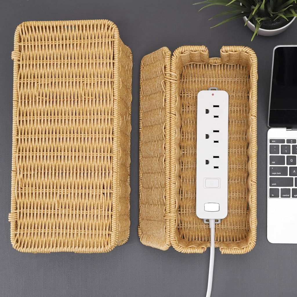 Practical Electronics Organizer Basket | High & Bury
