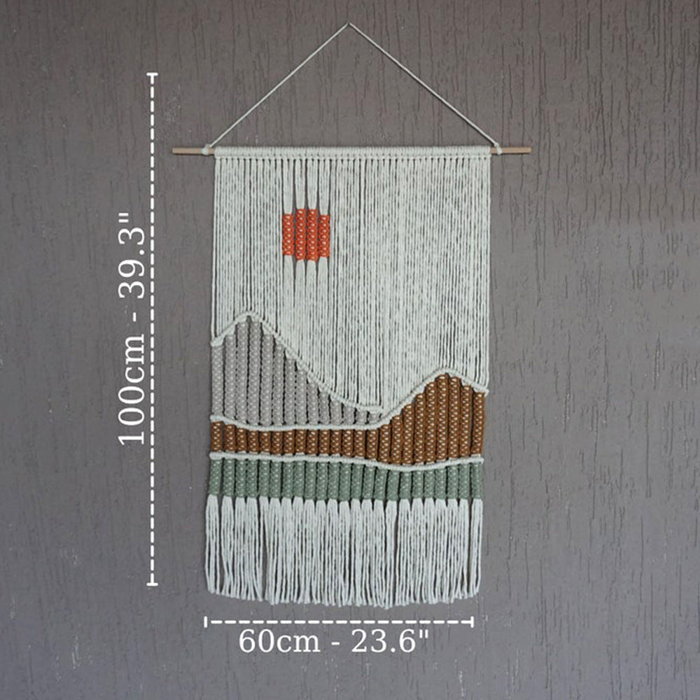 Macrame Wall Decoration Model Aj5P | High & Bury