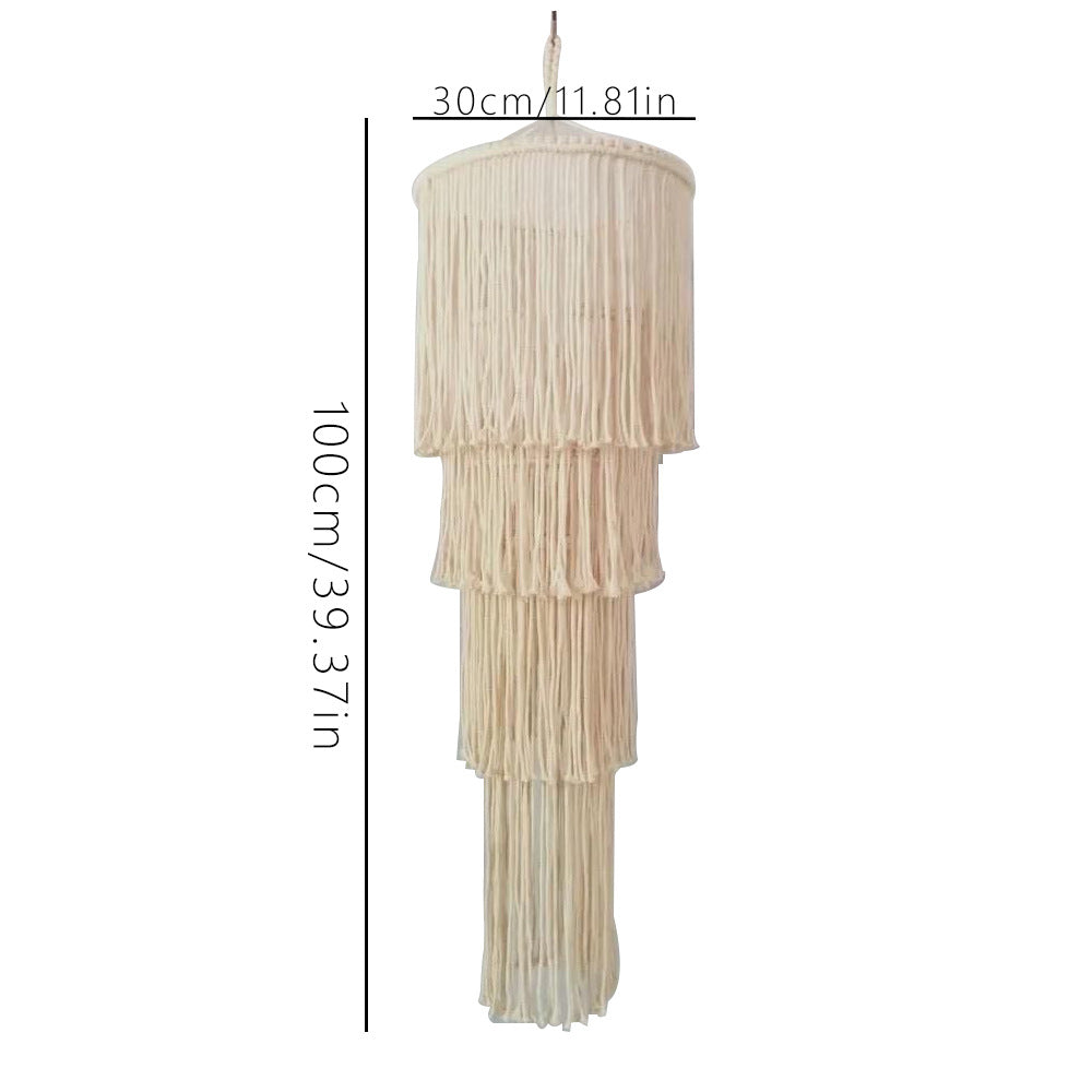 Modern Macrame Pendant Lamp | High & Bury