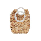 Natural Fiber Storage Basket Soft Textile Handwoven | High & Bury