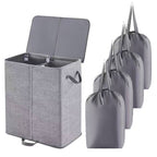 Laundry Container with Separating Compartments | High & Bury
