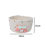 Storage Basket Brown Beige | High & Bury