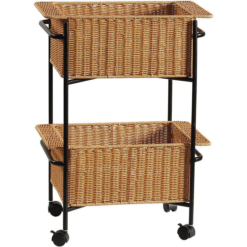 Handcrafted Storage Basket with Reinforced Edges | High & Bury
