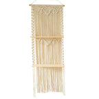 Decorative Macrame Wall Hanging Shelf | High & Bury