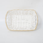 Decorative Storage Basket with Braided Frame | High & Bury