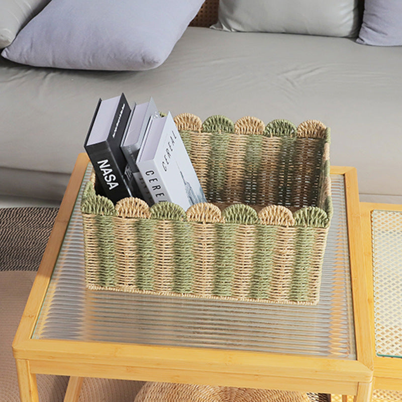 Storage Basket with Wave Rim | High & Bury